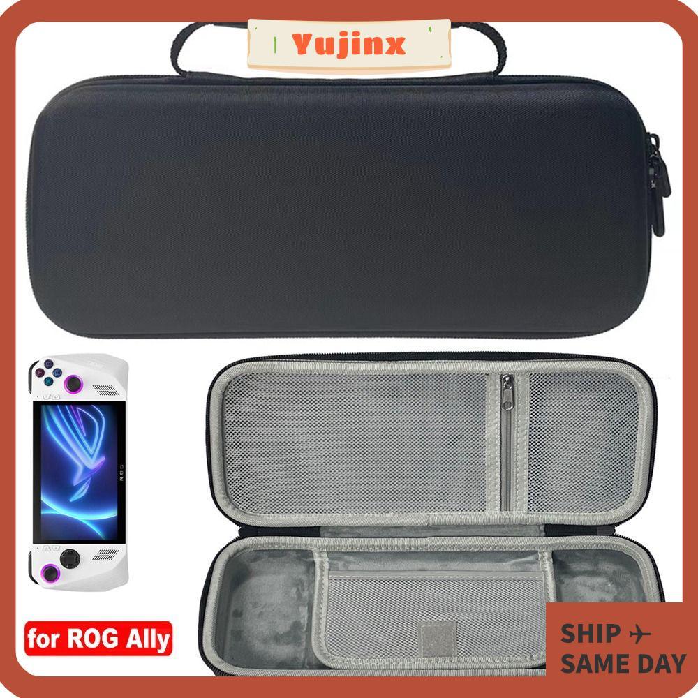 YUJINX กระเป๋าเก็บของ, กระเป๋าถือตัวป้องกันหน้าจอ EVA, ฝาครอบป้องกันแบบแข็งแบบพกพา Asus ROG Ally