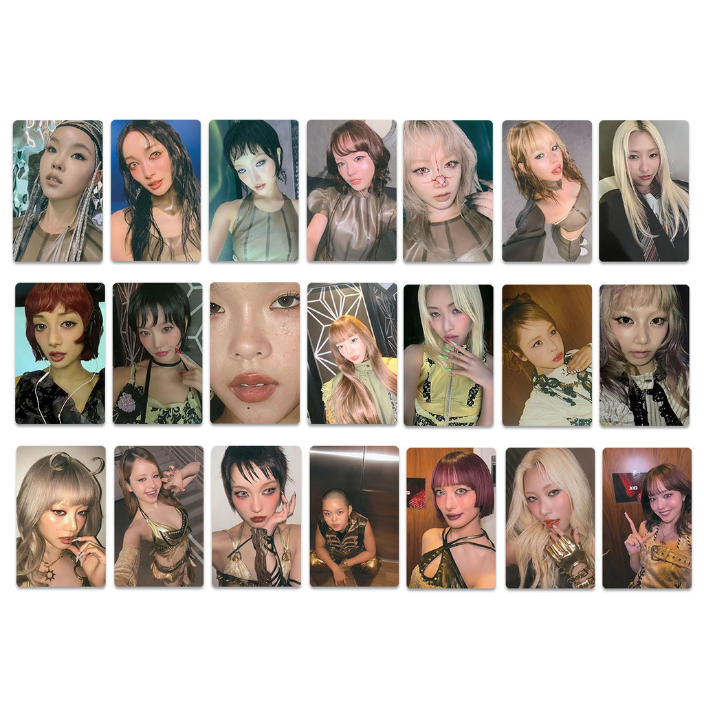 7pcs XG THE CORE AWE WOKE UP ใหม่ DNA สารส้ม KTOWN4U การ์ด Lomo การ์ด BENEFIT การ์ด KPOP Photocard J