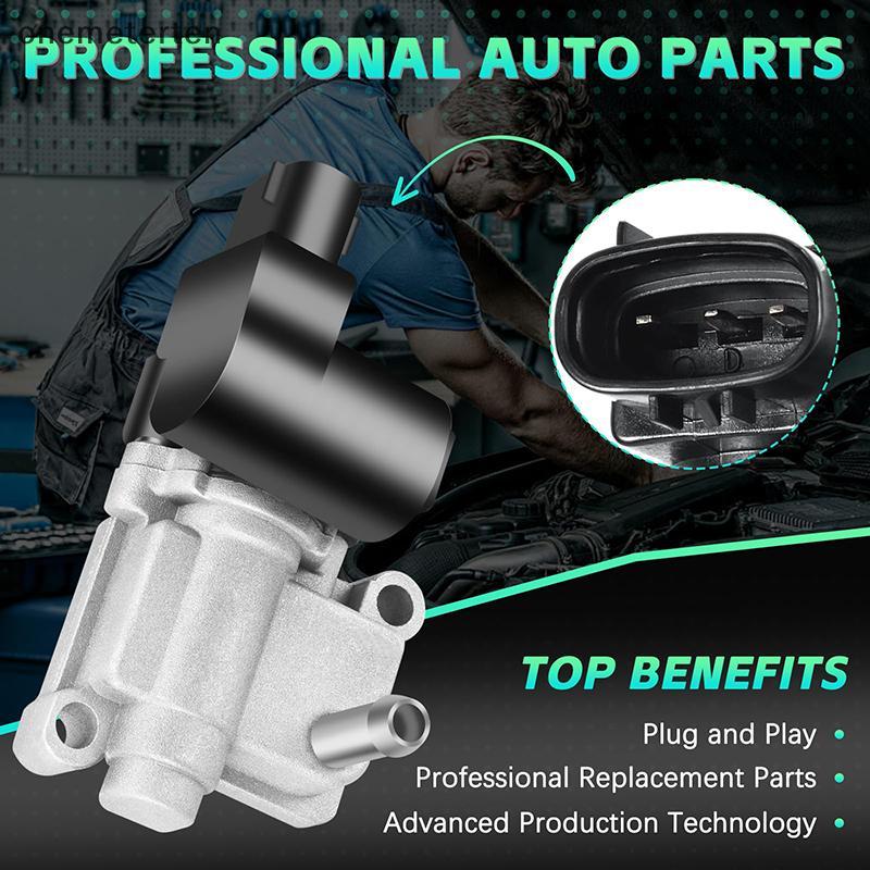 Rten 16022P8AA01 วาล์วควบคุมอากาศเดินเบาเหมาะสําหรับ Honda Accord Odyssey Pilot CR-V Acura CL TL MDX