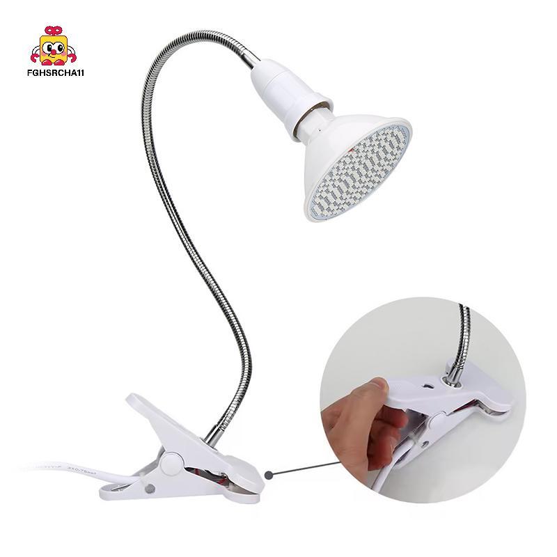 FG หลอดไฟบําบัดด้วยแสงสีแดงพร้อมคลิปโคมไฟ LED 660nm สีแดงและ 850nm ใกล้อุปกรณ์บําบัดอินฟราเรดสําหรับ