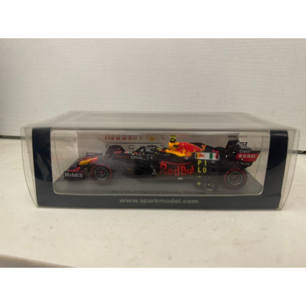 Spark 1/43 Red Bull f1 Fleet Perez rb16B Ace Baijiang Red Bull First Win in Life