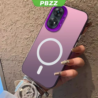 PBZZ FOR เคส สําหรับปลอก oppo reno 8t 4G reno 8t 5G A78 OPPO A58 5G A58 4G A78 4G เคสโทรศัพท์เคสแข็งTPUกันกระแทกออกแบบใหม่ความงามไร้สายแม่เหล็กดูดCYBSWX01