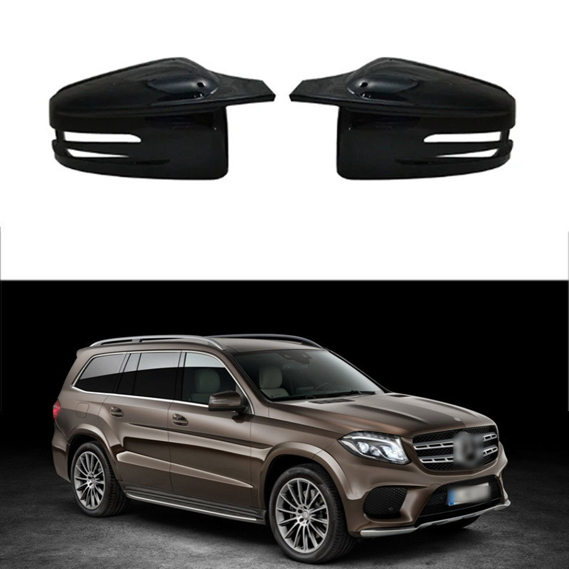 เหมาะสําหรับ Mercedes-Benz ML Class W166 GL X166 GLS X166 GLE W166 ฝาครอบกระจกมองข้าง