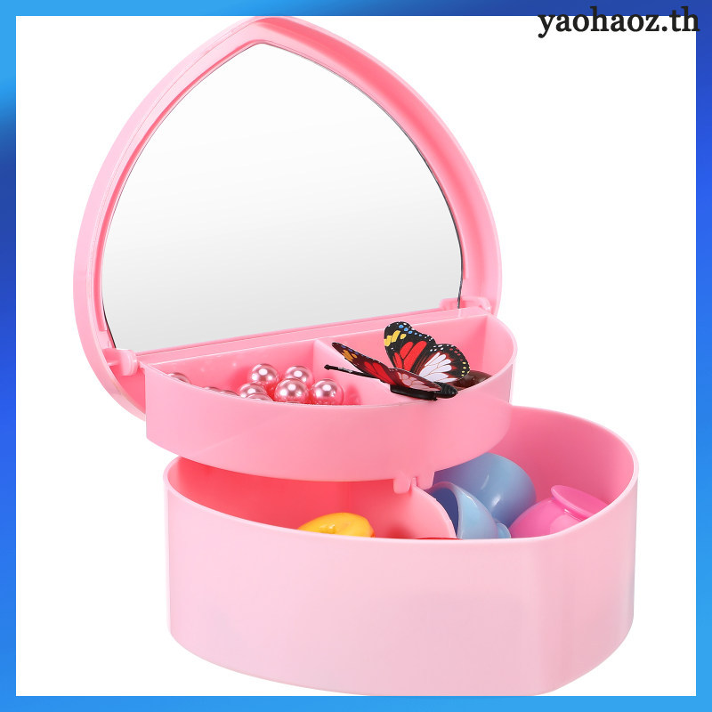 เครื่องประดับกรณีผู้หญิงแต่งหน้า Jewlery Kid น่ารัก yaaohaoz