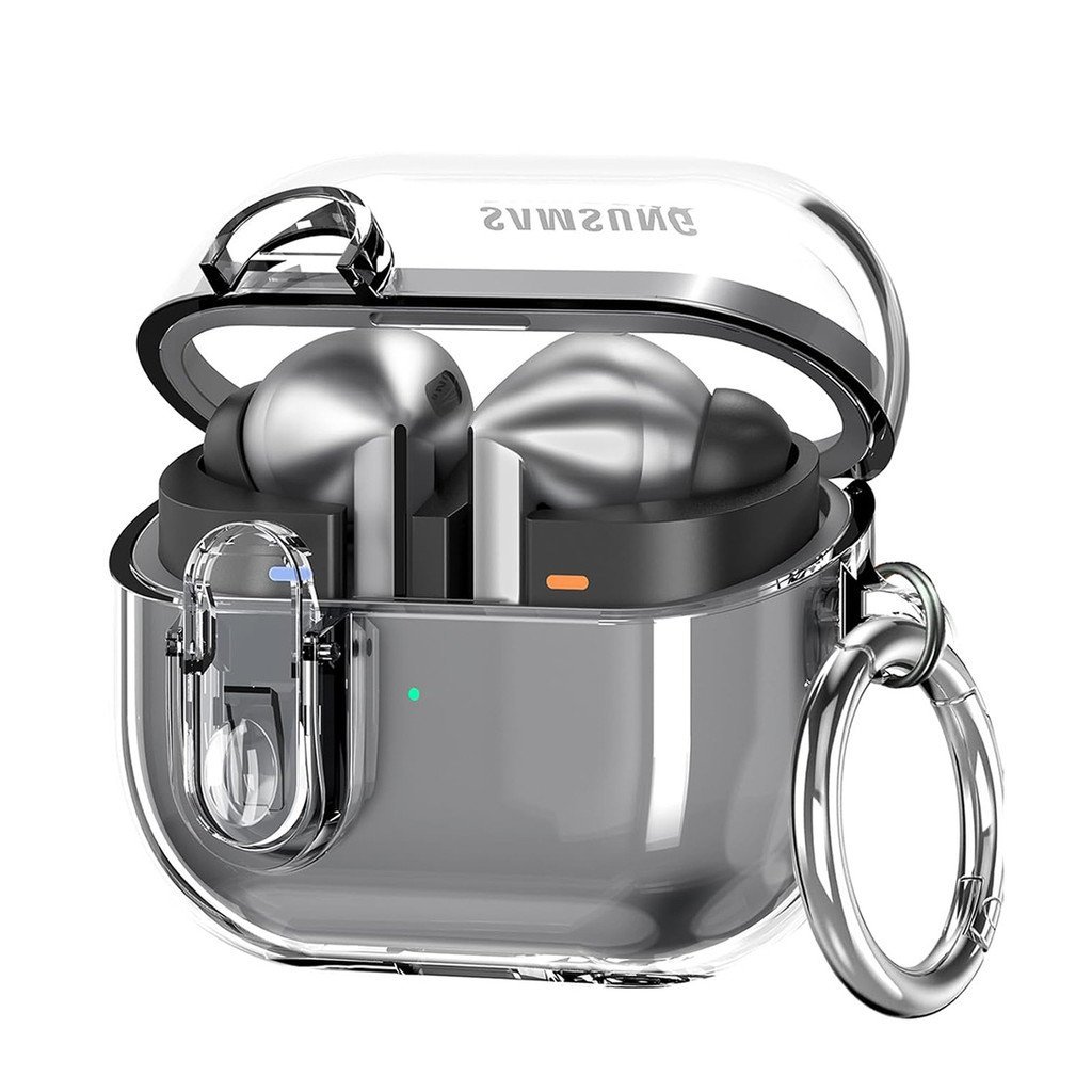 เหมาะสําหรับ Samsung Buds3pro เคสป้องกัน Galaxy Buds 3 ล็อคโปร่งใสเคสหูฟัง buds3 เคสป้องกัน