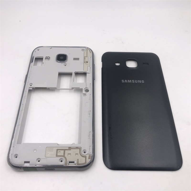 ที่อยู่อาศัยเต็มรูปแบบสําหรับ Samsung Galaxy J2 J200 J200H J200F J200G J200M กรอบกลางพร้อมฝาครอบด้าน