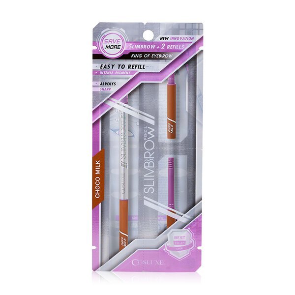 Cosluxe- Cosluxe-Slimbrow pencil - Choco Milk