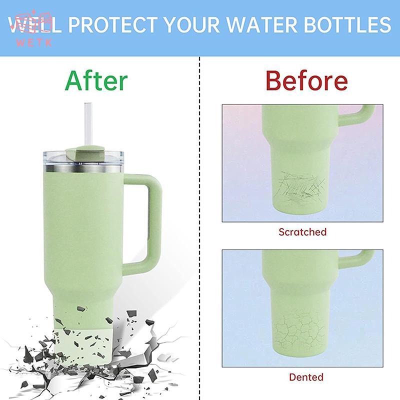 [WETK] ซิลิโคนบูตสําหรับขวดน้ํา Owala ฝาครอบด้านล่างกันลื่น ตัวป้องกันด้านล่าง ฐานป้องกัน ที่รองแก้ว