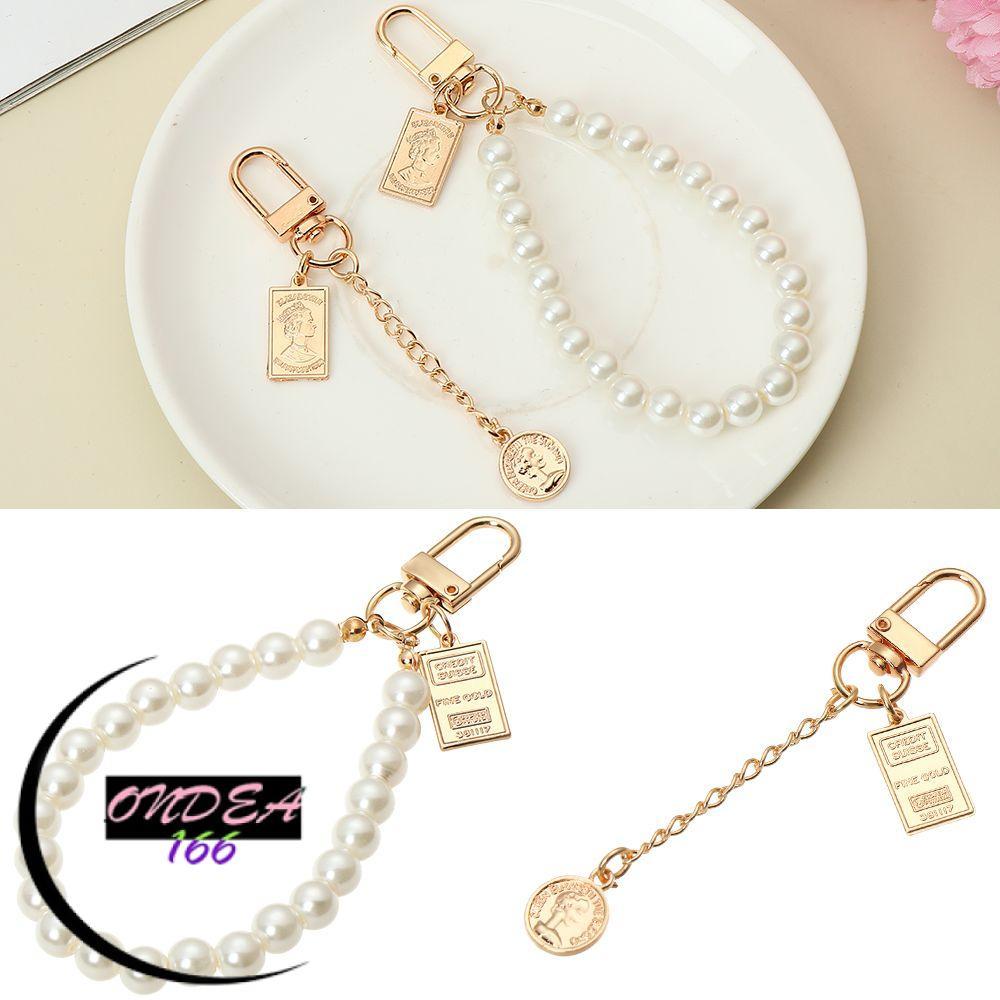 ONDEAL66 พวงกุญแจ Charms กระเป๋าเครื่องประดับ Vintage Key Chain