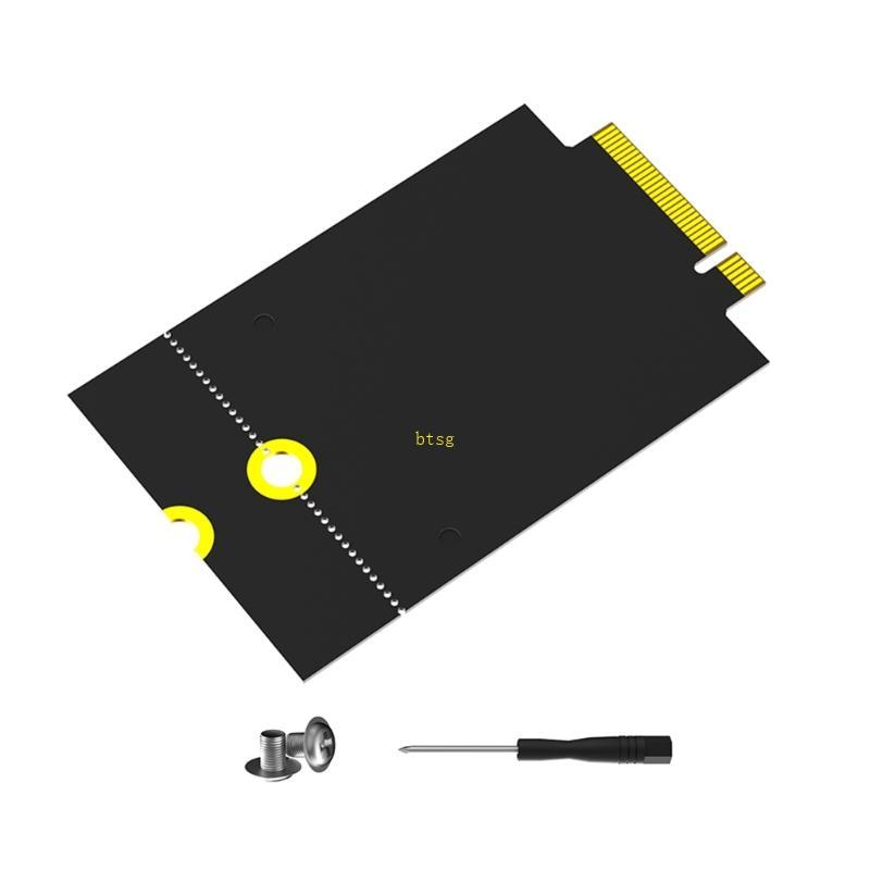 Btsg SDCard Reader อะแดปเตอร์ USB Bus ไม่ใช่ SATAs Bus SDCard to M 2 NGFF B Key Adapter