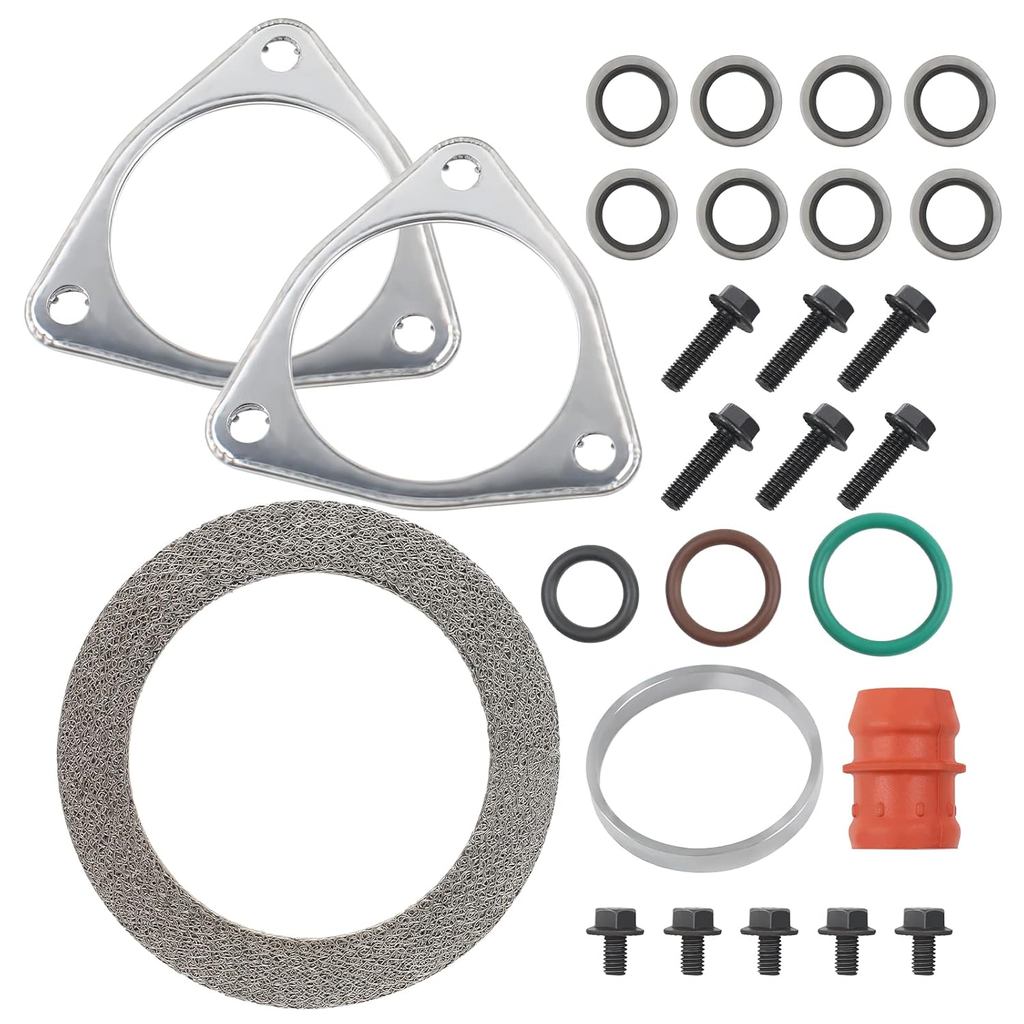 ชุดซีลติดตั้งเทอร์โบ,สําหรับ 2008-2010 Ford Powerสโตรก 6.4L, Turbocharger Rebuild Kit สําหรับ F250 F