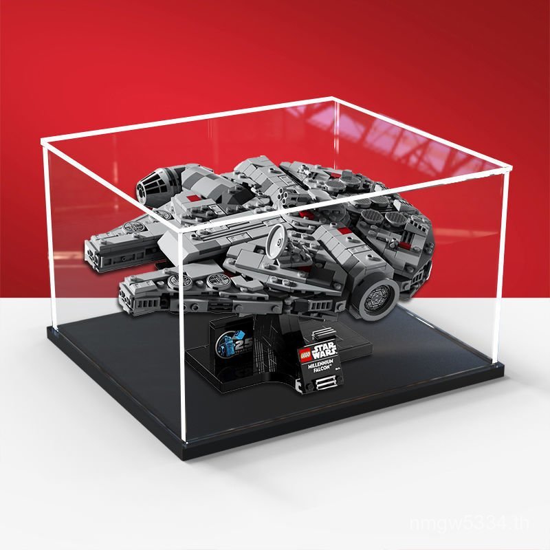 อะคริลิค Falcon High Star Wars Millennium Display Series เหมาะสําหรับกล่องเก็บโปร่งใส Star 75375 ยาน