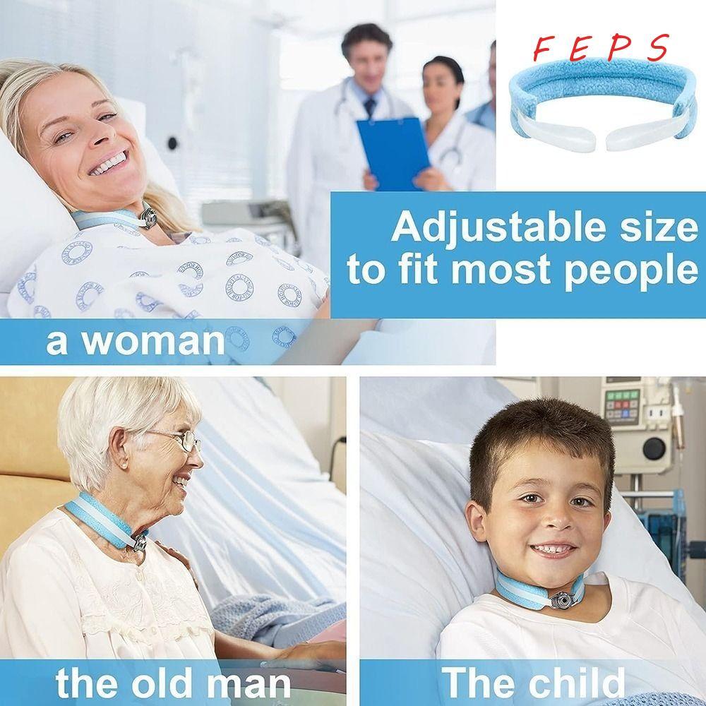FPS Tracheostomy ผู้ถือหลอด, Care Kits Reusable โฟม Trach Tie, Tracheostomy อุปกรณ์ปรับ Laryngecomy 