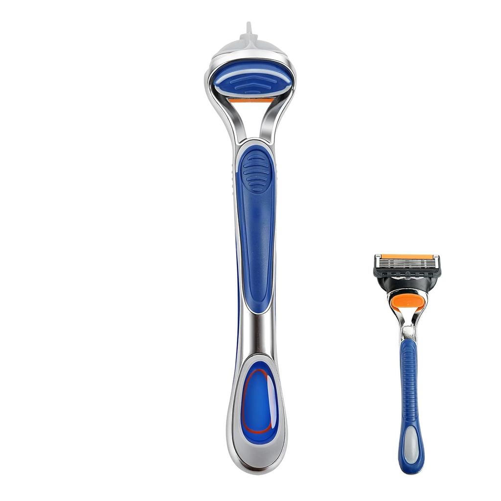ที่จับทดแทน ใช้ได้กับด้ามจับ Gillette Fusion 5,2Pack Ergonomic Handles Only Fit สําหรับ Gillette Fus