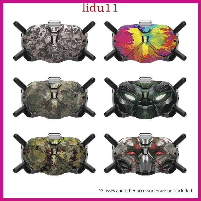 LID FPV Kit Skin Wrap สําหรับ Avata FPV Goggles PVC สติกเกอร์ Decals FPV สติกเกอร์อุปกรณ์เสริม 1 ชิ้