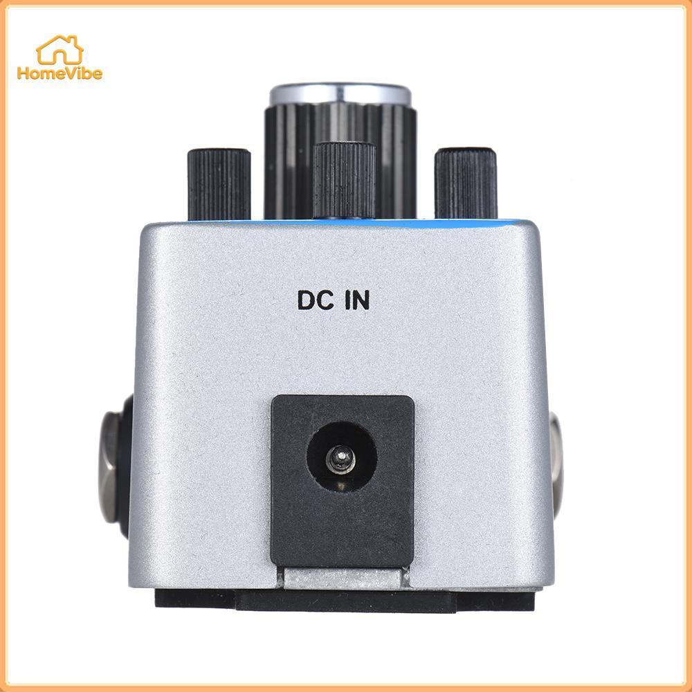 HomeVibe ENO OCT-1 OCTAVE Mini Octave เอฟเฟกต์กีตาร์เหยียบ True Bypass Full Metal Shell