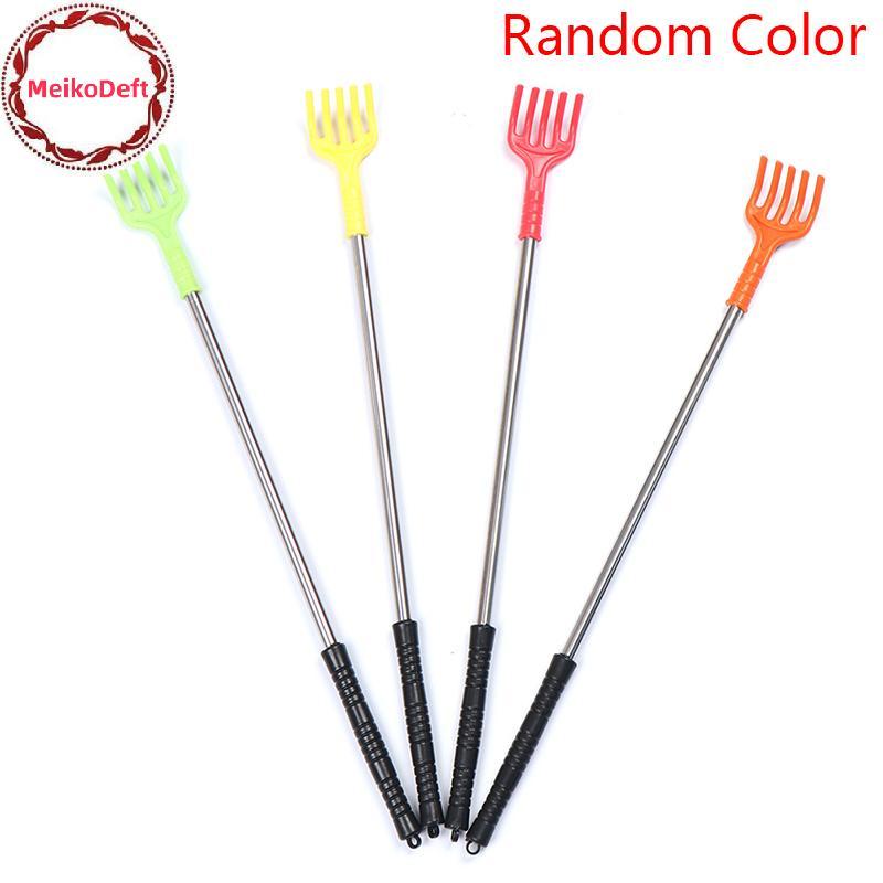 MeikoDeft สแตนเลสเครื่องมือนวดแบบพกพาสะดวก Claw Ba นวด Scratcher TH