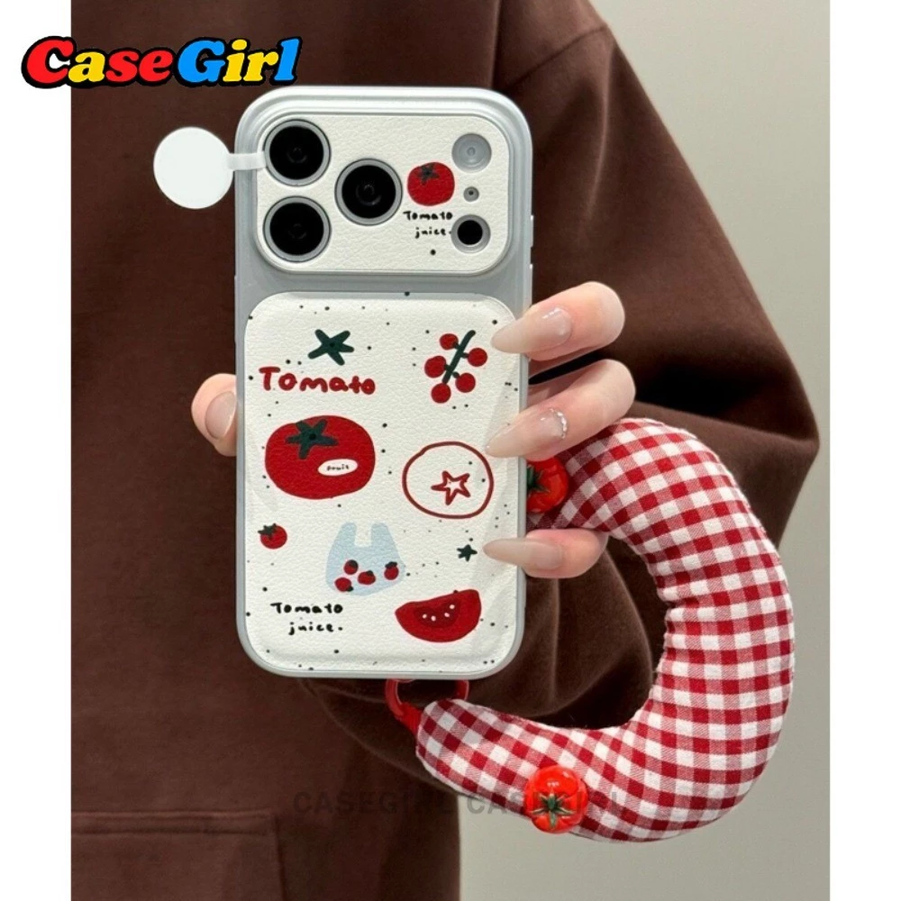 เคส iPhone 17 16 15 14 13 12 11 Pro Max Plus ซิลิโคนลายทอมาโต thumbnail 6