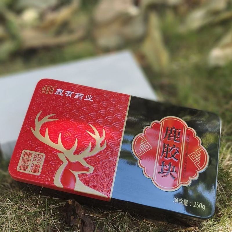 正宗山东中材鹿胶。 阿胶ejiao鹿有堂鹿胶鹿胶250g3-23Authentic Shandong Zhongcai Deer Gelatin. Ejiao Lu Youtang Deer Gela