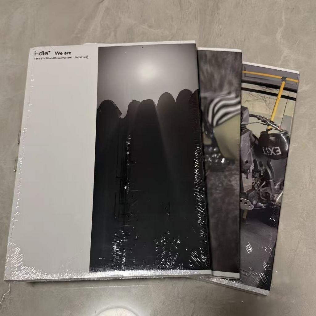 อัลบั้ม IDLE MINI8 ของแท้ < สําหรับ (G) > Return Album ใหม่เอี่ยมยังไม่ได้เปิด