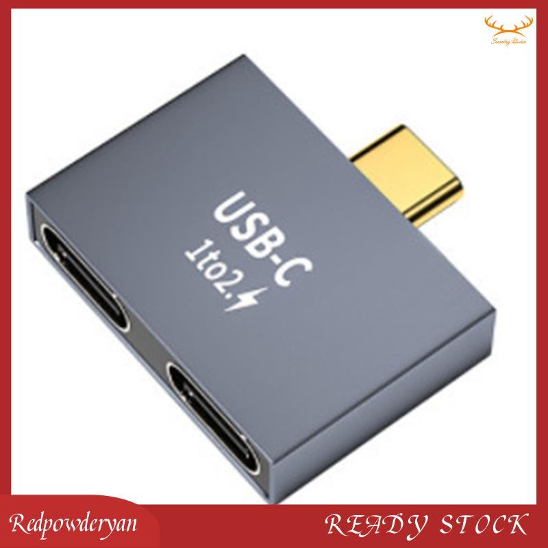 C to Double TYPE-C Female Splitter C Male to Double TYPE-C Female Adapter Splitter