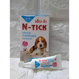 N Tick Spot On ผลิตภัณฑ์ กำจัดเห็บ ชนิดหยดหลัง สำหรับสุนัข