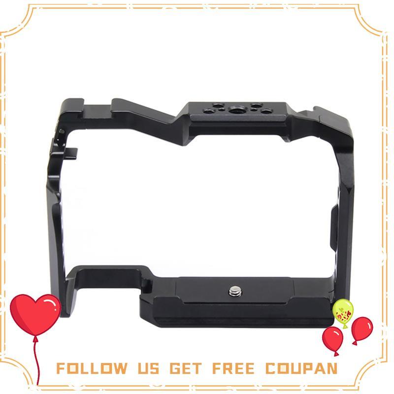 สําหรับ S5 II/S5 IIX กล้องเต็มรูปแบบกรงฐาน Arca NATO Rail- กรอบป้องกัน Rig สําหรับวิดีโอ qingyid001.