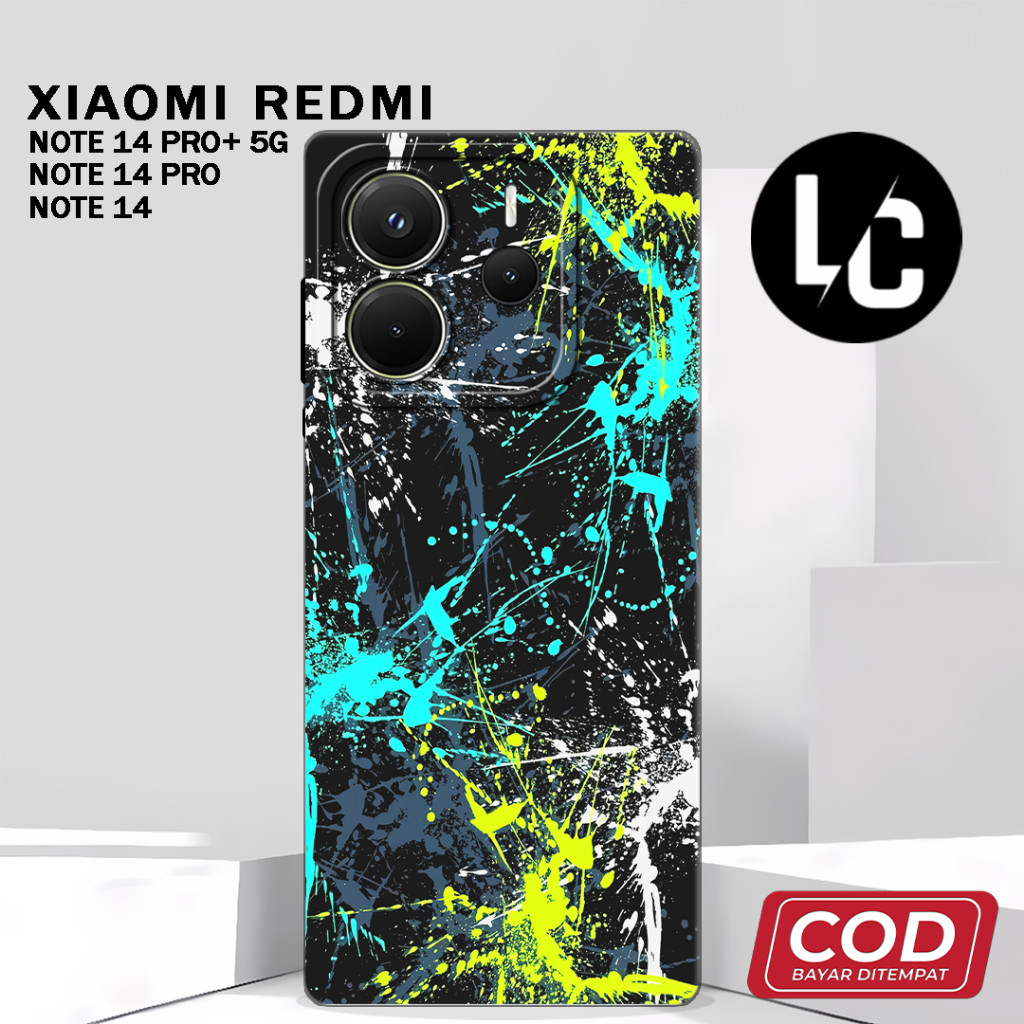 ( AQ 2) ยืดหยุ่นยาง softcase สําหรับ XIAOMI REDMI NOTE 14 4G l 5G l NOTE 14 PRO 4G l 5G I NOTE 14 PR