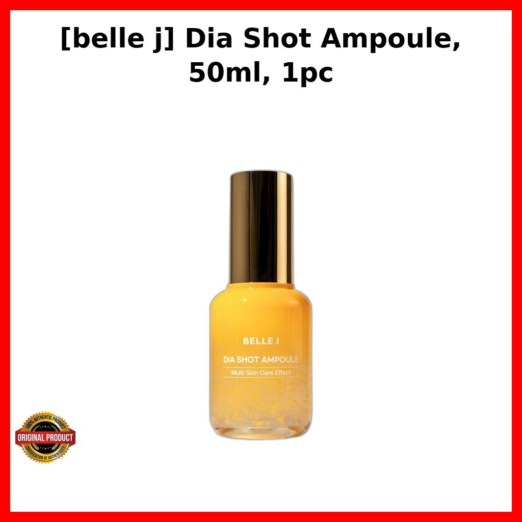 [belle j] Dia Shot Ampoule, 50ml, 1pc / Korean Ampoule / Radiance Boost / ของแท้ 100% โดย ShopNova