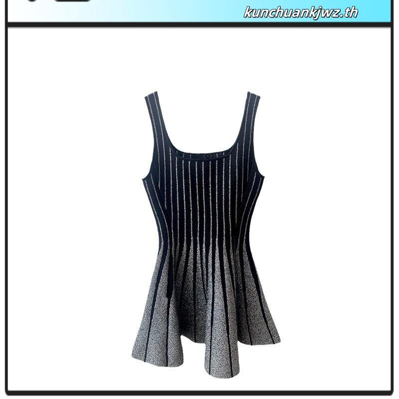 BXB - WILLOW KNIT TANK เสื้อกล้ามถักไหมพรมร่อง (ส่งด่วน)