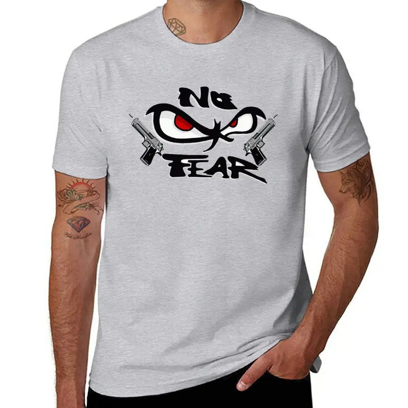 New No Fear Graphic t Shirts Summer Tops Quick Drying T-Shirt Mens Graphic T-Shirts Big and Tall