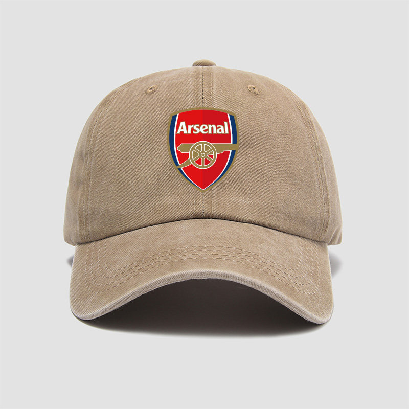 หมวกเบสบอลทรง.Peaked Arsenal Football Club สำหรับผู้ชายและผู้หญิง รหัส 0327