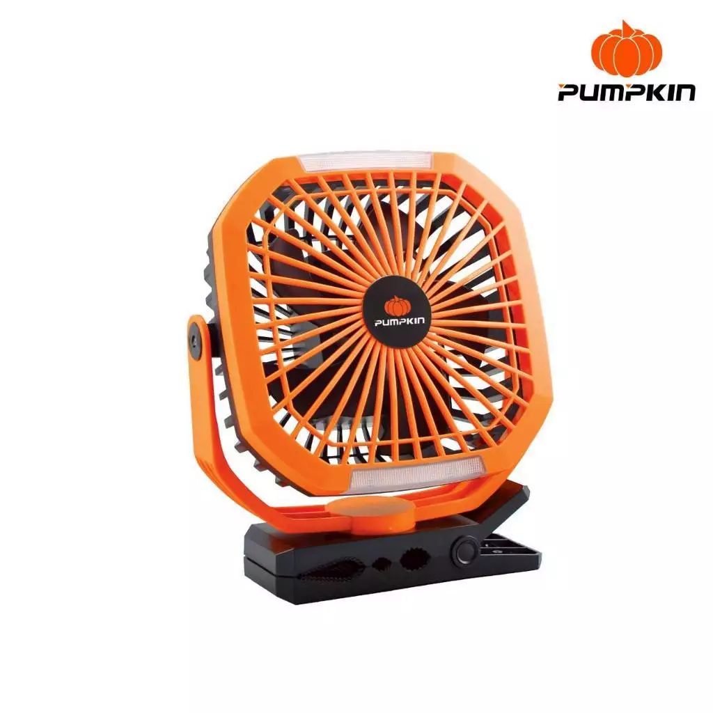PUMPKIN พัดลมไร้สาย 8" รุ่น PTT-8FLP 50612 พัดลมพกพาไร้สาย พัดลม USB พัดลมแบบแขวน พัดลมเเบบหนีบ พกพา พัดลมเเบตเตอรี่ thumbnail 3