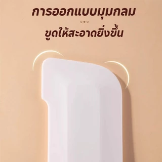 ไม้พายซิลิโคน ไม้พายทนความร้อน เกรดอาหาร ไม้พายทำอาหารอย่างดี แบบแบน ทนทาน มีความยืดหยุ่นสูง