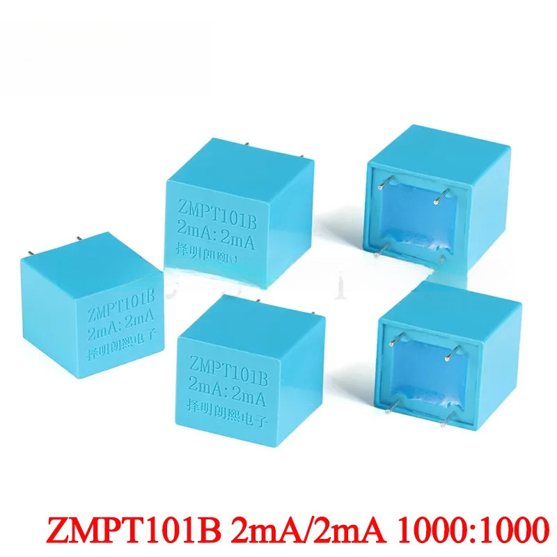 2-5pcs ZMPT101B 2mA/2mA 1000:1000 Precision เฟสแรงดันไฟฟ้า Transformer เอาต์พุตแรงดันไฟฟ้า Sensor ZM