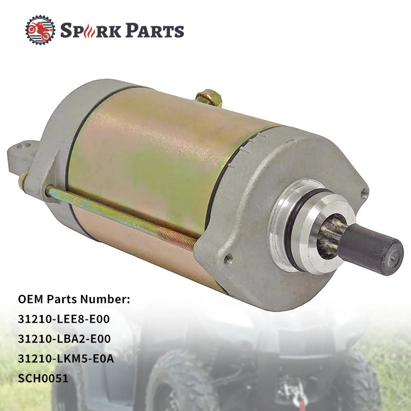 31210-LEE8-E00 มอเตอร์สตาร์ทสําหรับ Kymco XCITING 500 MXU500 MXU550i UXV 500 ATV สกู๊ตเตอร์ 31210-LB