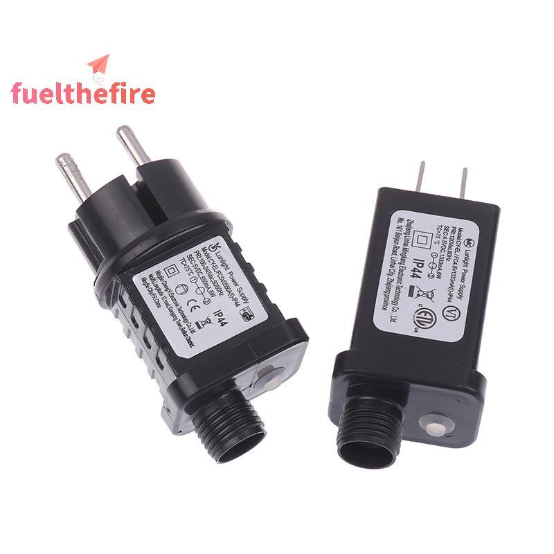 [Feel] EU/US Plug 5VDC 6W 8 ฟังก์ชั่น SELV LED Lamp Driver Switch Adapter IP44 กันน้ําเลเซอร์แสงยุโร