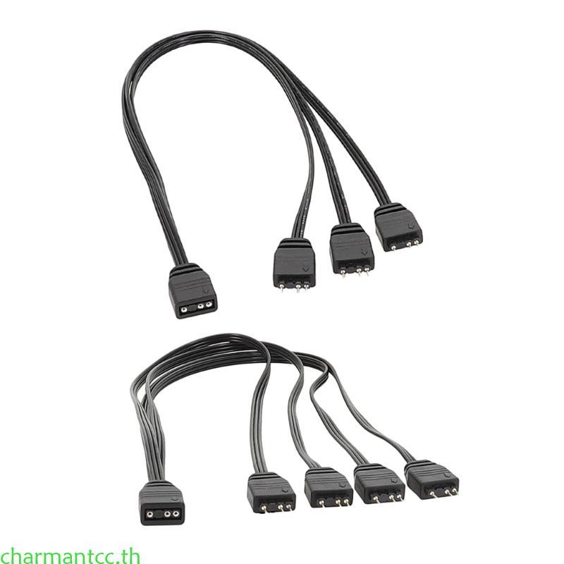 Charmantcc เสริมแสงของคุณ Setups สายแยก ARGB สายซิงค์ LED ARGB