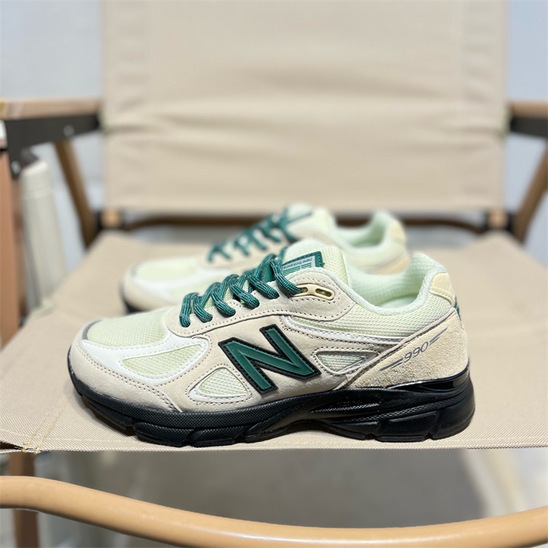 รองเท้าผ้าใบ New Balance NB 990 V4 ดั้งเดิม M990VS4 ประกัน 1 ปี HTL3
