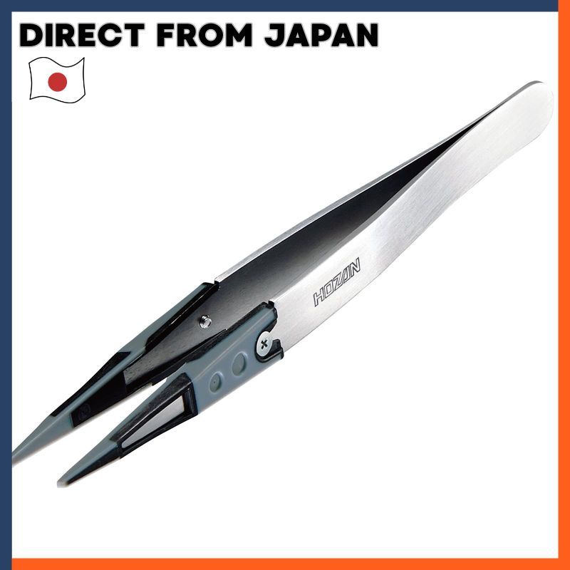 Hozan Soft Tip Tweezers Series