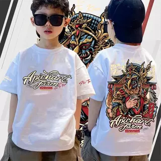[COD] พร้อมส่ง เสื้อผีตาโขน เสื้อยืดเด็กอภิชาติฟาร์ม พิมพ์ลาย ใส่ได้ ทั้ง ชาย ใส่สบาย+New เสื้อผ้าเด็ก เสื้อยืด เสื้อแขน