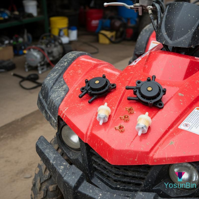 YosunBin] 1 ชุดปั๊มสูญญากาศรถแรงดันต่ําปั๊มเบนซินสําหรับ Piaggio หกเหลี่ยม MP3 X8 X9 NRG Gilera Runn