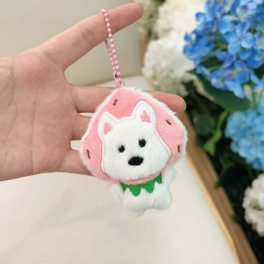 ร้านไทย พร้อมส่ง  พวงกุญแจ ลายการ์ตูน ขนฟู ห้อยกระเป๋า น่ารัก ประดับกระเป๋า บีบมีเสียง พวงกุญแจมินิ KEY27 ราคา ถูกที่สุด ดีลบีเคเค แกลเลอรีภาพที่ 7
