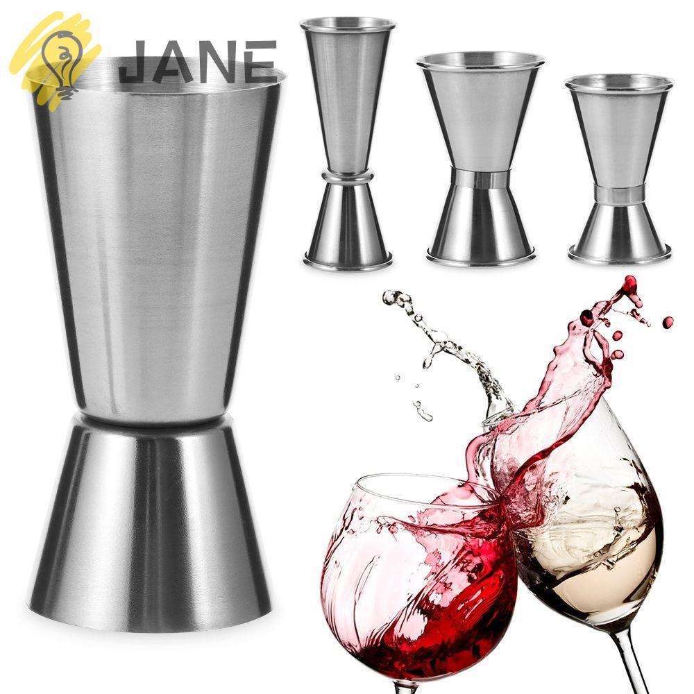 JANE วัด Jigger Dual Shot อุปกรณ์ครัวดื่ม Didi แก้ว