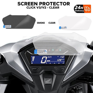Screen Protector for Honda Click V2 V3 Speedometer Gauge Anti-Scratch HD Clear