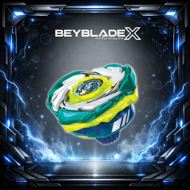 BEYBLADE X CX-07 Starter Pegasus Blast ATr with Long Winder Launcher TAKARA TOMY