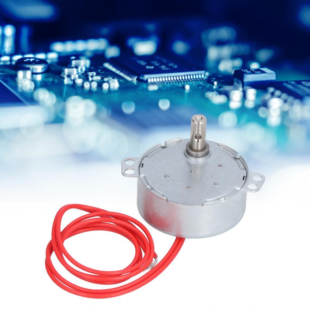 Soyoung Micro Motor 2 ชิ้น CW/CCW ทิศทาง Synchronous Low Power การใช้ชิ้นส่วนไฟฟ้า AC12V 8?10R / MIN
