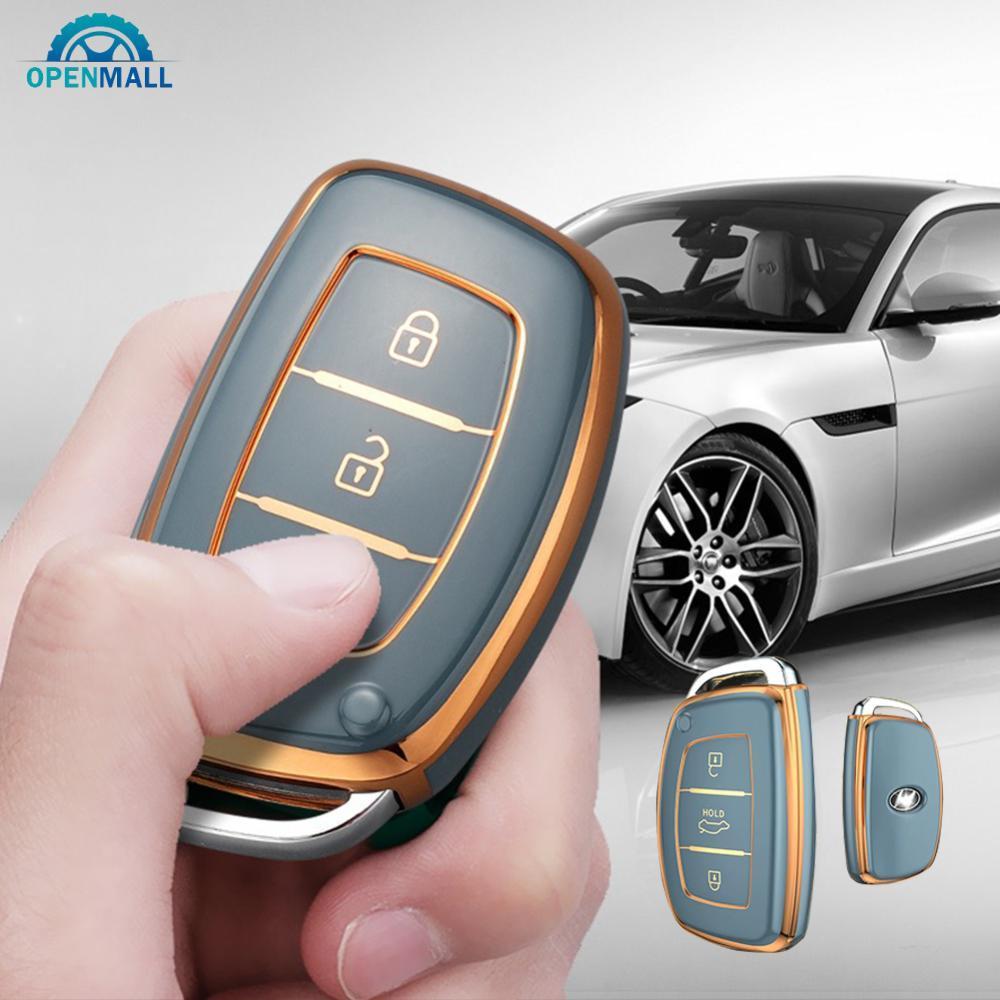 OPENMALL TPU รถ Remote Key Vover สําหรับ Hyundai Tucson Sonata Santa Fe Elantra Accent Solaris Verna