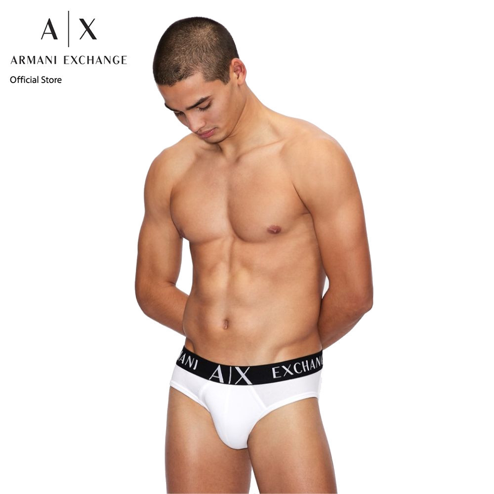 AX Armani Exchange กางเกงในผู้ชาย รุ่น AX 956003 CC28200010 – สีขาว