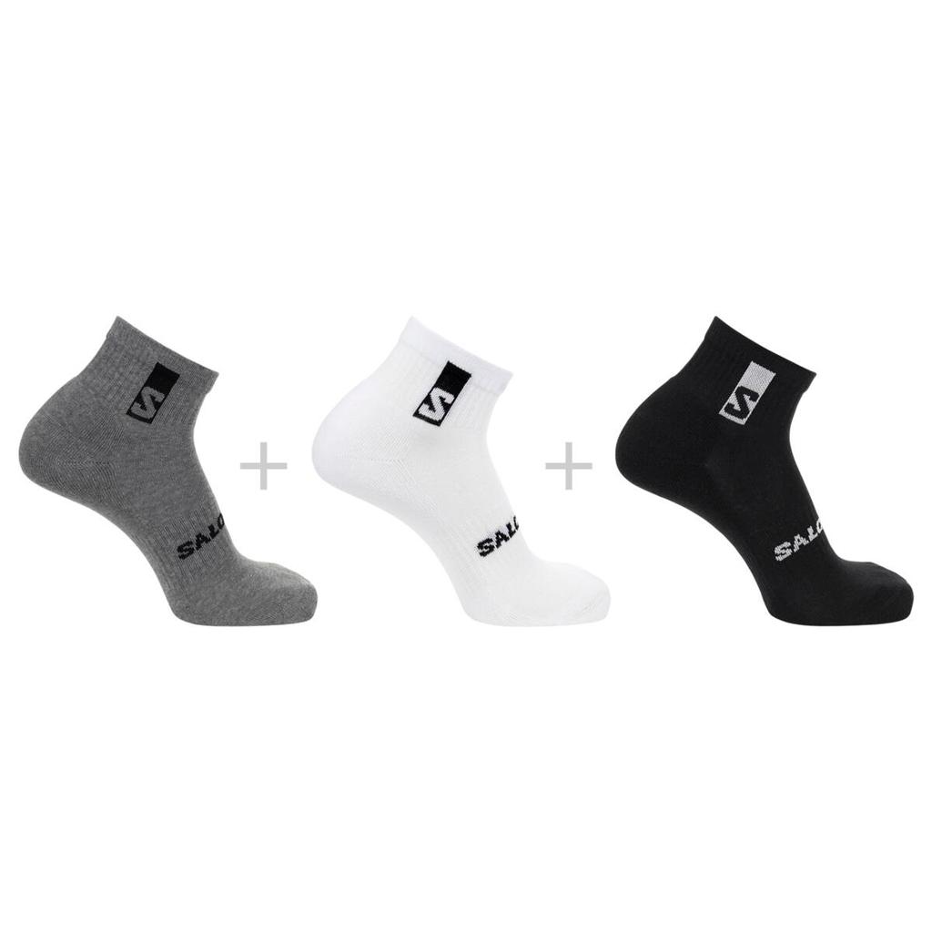 SALOMON EVERYDAY ANKLE 3-PACK UNISEX SPORTSTYLE SOCKS  LC2086700 Official Store